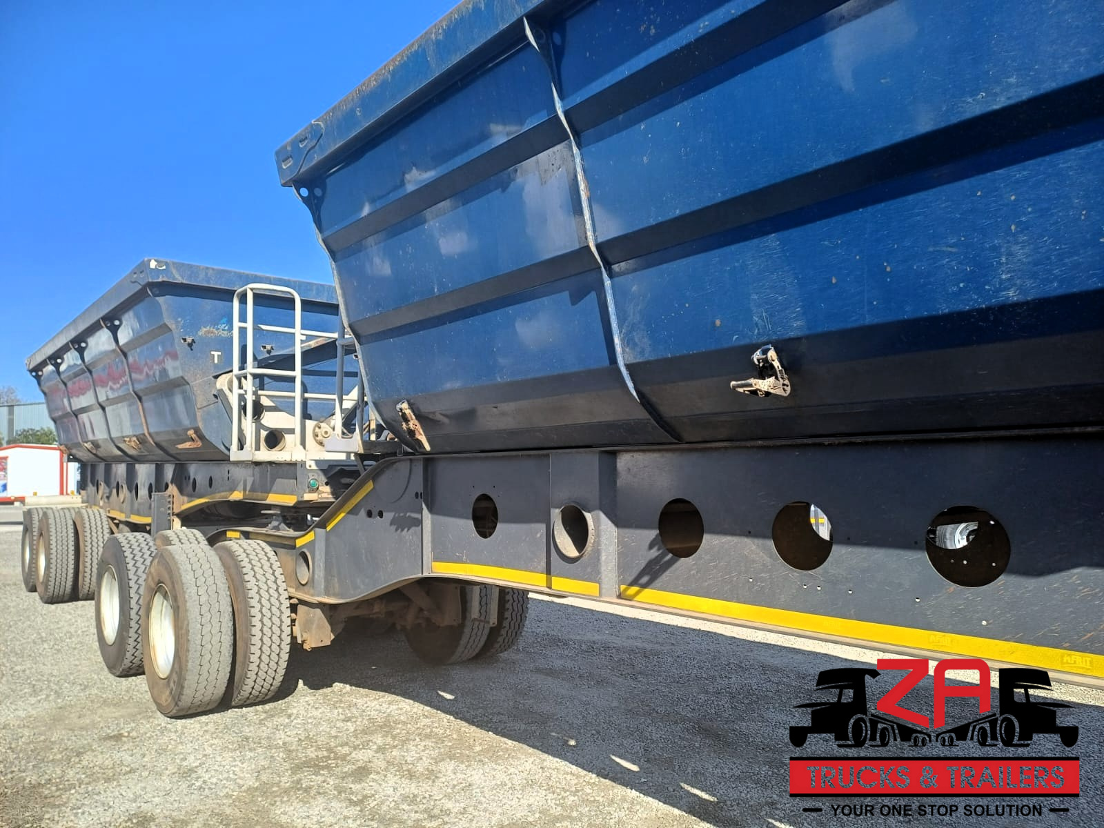 2021 AFRIT 40 CUBE SIDE TIPPER TRAILER #53208